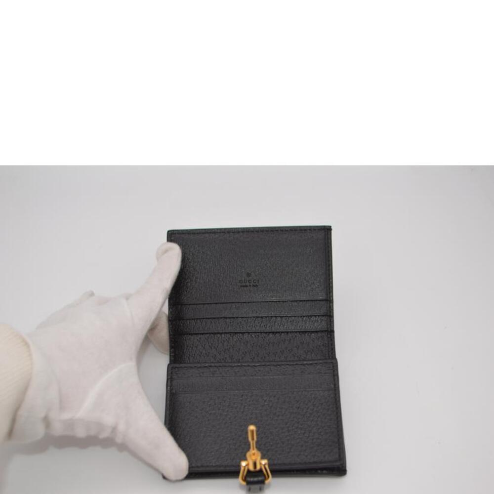 GUCCI Jackie GG Denim Card Case Wallet - Picture 4 of 6
